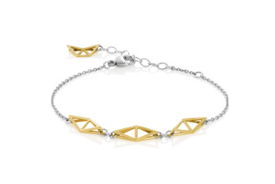 SEB Fly Gold Silver Chain Bracelet Icelandic Fashion Jewellery Design Geometric Simple